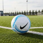 Nike Football Academy Team Light White/Black/Blue - Image 3