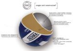 Tachikara® SV-MNC Volley Lite Volleyball, Dark Green/White - Image 2