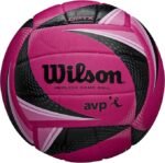 Wilson Volleyball Pink AVP Official Outdoor Game Ball - Image 2