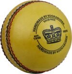 Kookaburra Yellow Indoor Club Cricket Ball - Image 2