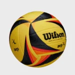 Wilson OPTX AVP Official GB Beach Volleyball Black/Yellow - Image 2
