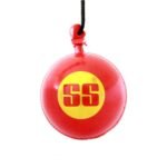SS Leather Cricket Hanging Practice Ball Ideal for Batting Training & Hand-Eye Coordination, Multicolor - Image 3