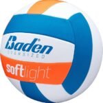 Baden | Softlight VXT2 | No Sting FlexFoam Cover | Youth Oversized Training Volleyball | K-5 Youth Players | 20% Larger + Lighter | Orange/Blue/White | Official Ball of BYOP - Image 4