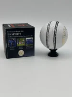 DS Cricket Ball-40 Over Chrome Leather Lacquer Finish Grade "A" Match Ball Cowhide Leather, 156 GRM - Image 6