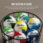 Baden Match Point Cushioned Synthetic LeatherOutdoor Recreation Backyard Volleyball + College Camp Ball All Ages Official Size 5 - Image 8