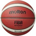 Molten BG4500 composite basketball FIBA approved game ball 2 tone professional indoor basketball
