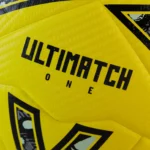 Ultimatch One Football Mitre Yellow Black Match Ball - Image 5