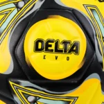 Delta Evo Football Yellow/Black Mitre Match Ball - Image 7