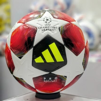 UEFA Football Adidas Champions League Third Ball premium match ball with elite control, durable build and professional performance design