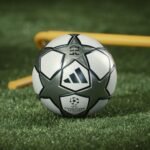 Champion League Football Adidas UEFA UCL 2025 Fired Up match ball with premium design, precision control and elite performance